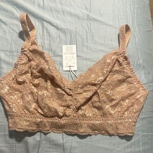 Cosabella Lace Bralette in Soft Brown